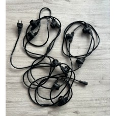 10 METRE 10 DUY E27 EKLENEBİLİR DIŞ MEKAN  KABLOLU DUY